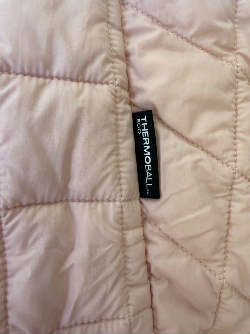 The North Face ThermoBall Eco Jacket Pink XL Quilted Puffer - Picture 7 of 16